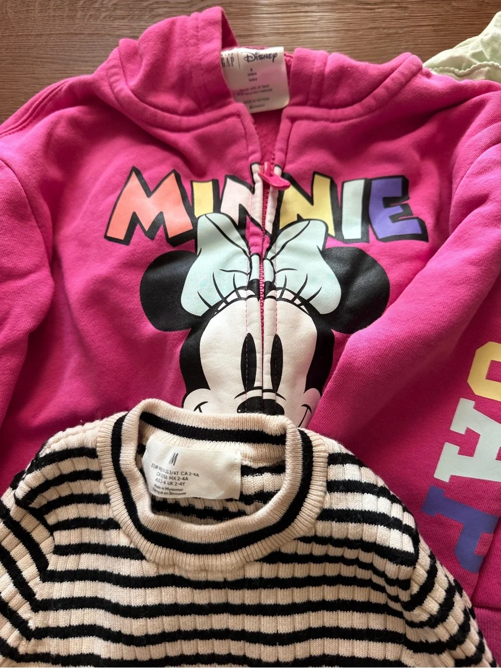 Girls Size 4 Clothing Bundle | H&M + Baby Gap | Pink, Stripes & Everyday Basics